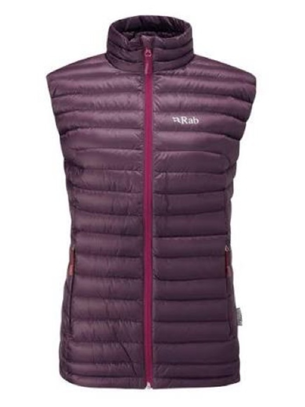 Rab Microlight Lightweight Down Vest Purple Women’s Medium Packable